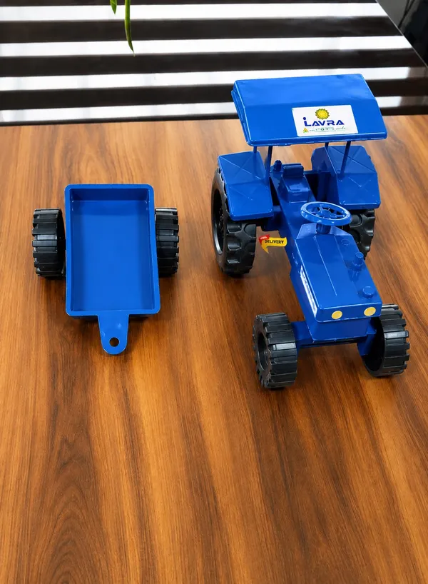 Blue_Tractor_Ride-On_Toy_With_Trailer