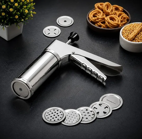 Stainless_Steel_Manual_Cookie_Press_With_Interchangeable_Discs