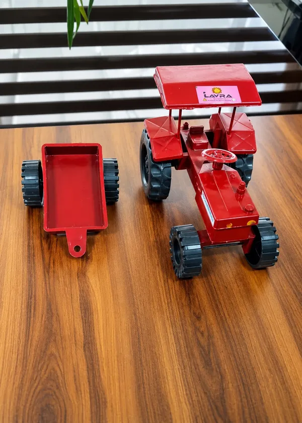 Red_John_Deere_Toy_Tractor_With_Trailer_And_Canopy