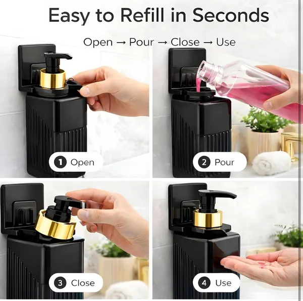 Plastic_Modern_Wall_Mounted_Liquid_Soap_Dispenser