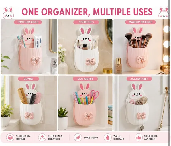 Bunny_Bathroom_Wall_Mounted_Adhesive_Storage_Organizer