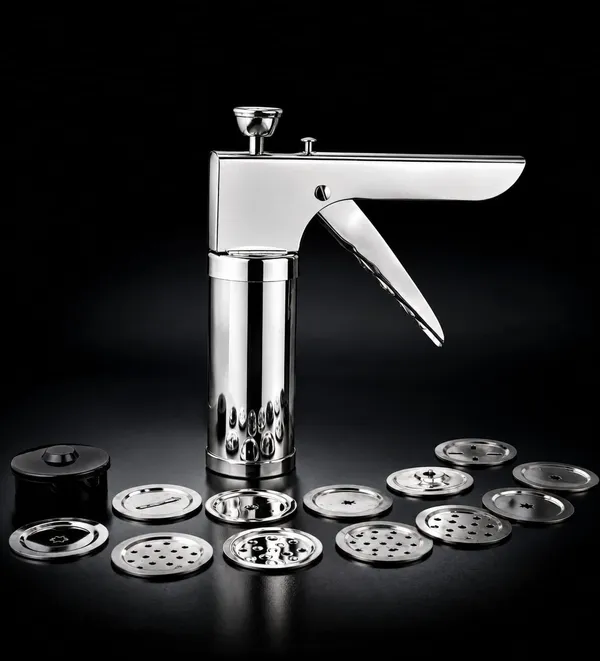 Stainless_Steel_Manual_Cookie_Press_With_Interchangeable_Discs