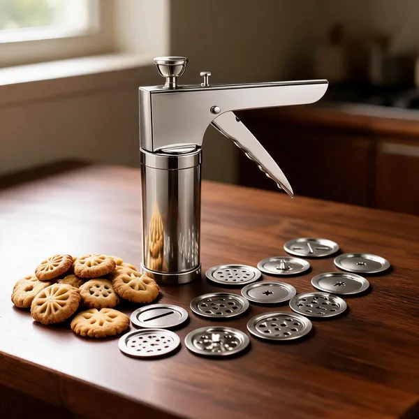 Stainless_Steel_Manual_Cookie_Press_With_Interchangeable_Discs