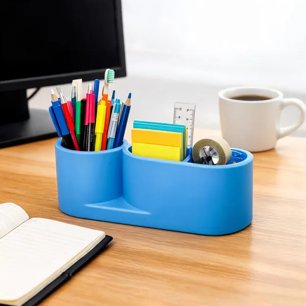 Plastic_Modern_Multi-Compartment_Blue_Desk_Organizer