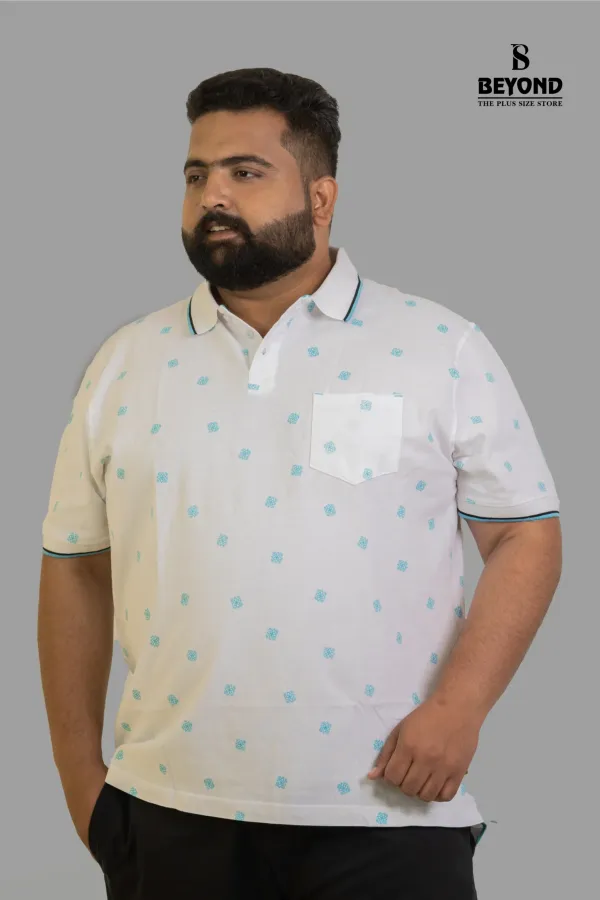 Azure_Dot_White_Polo_T_Shirt_2xl_8xl
