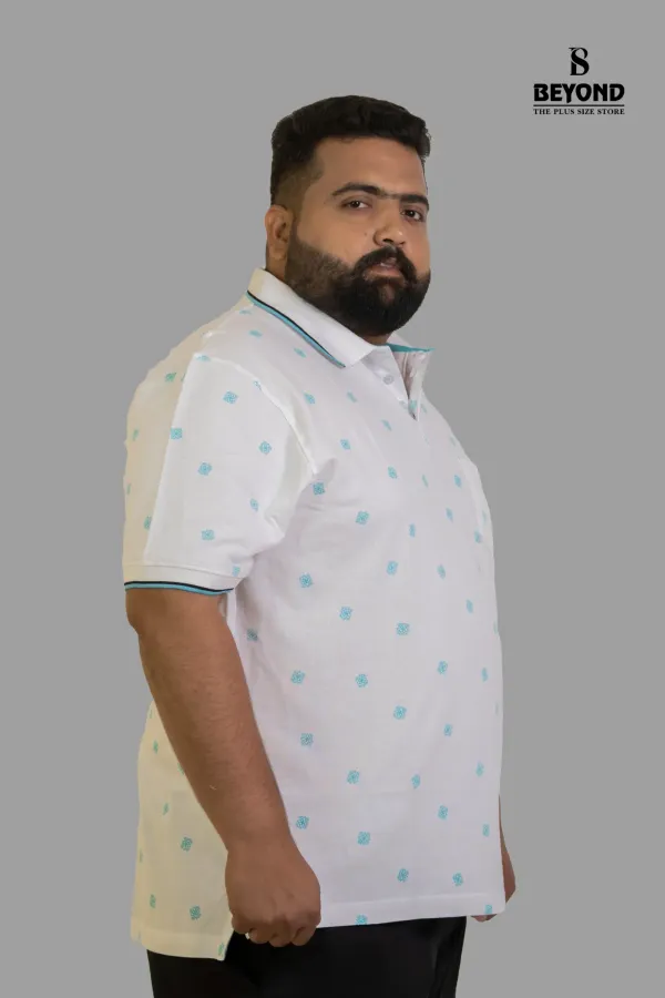 Azure_Dot_White_Polo_T_Shirt_2xl_8xl