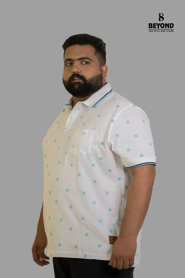 Azure_Dot_White_Polo_T_Shirt_2xl_8xl
