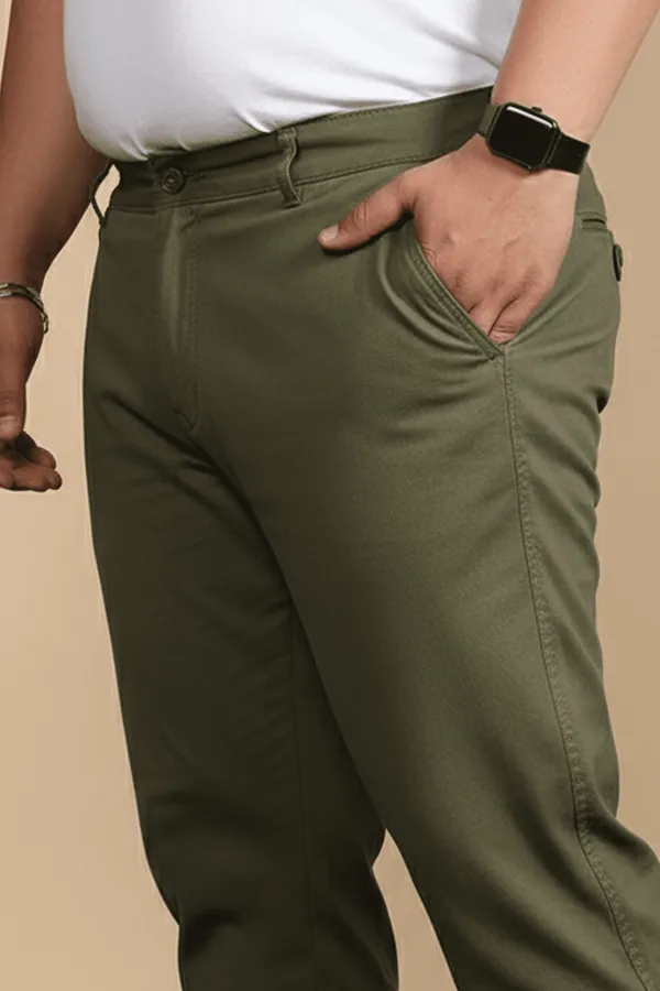 Beyond_Olive_Green_Smart_Fit_Stretch_Trousers_Sizes_2xl_8xl