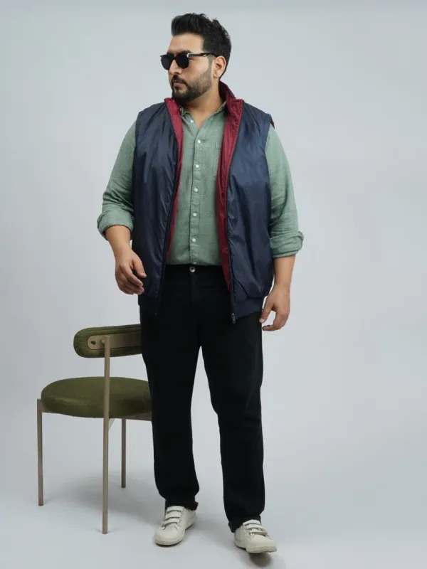 Men’s_Plus_Size_Reversible_Sleeveless_Puffer_Jacket_–_Navy_&amp;_Maroon_|_Winter_Bodywarmer_for_Big_Men_(3XL–8XL)