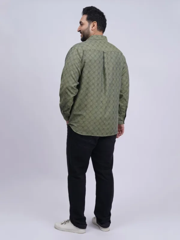 Olive_Cotton_Shirt_For_Men