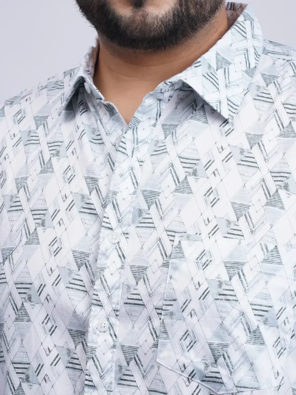 White_&amp;_Grey_Abstract_Geometric_Printed_Plus-Size_Shirt_for_Men_(3XL–8XL)