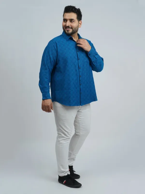 Blue_Cotton_Shirt_For_Men