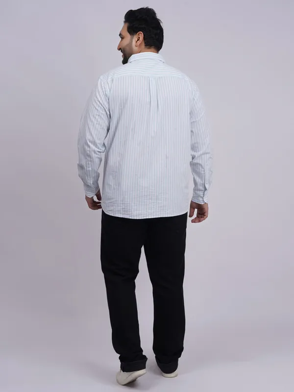 Sky_Blue_Cotton_Shirt_For_Men