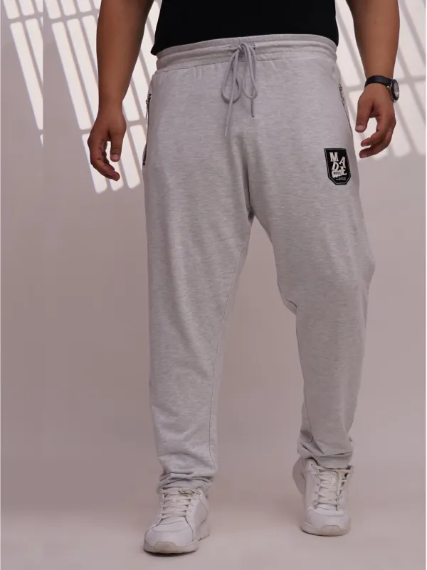 Light_Grey_Plus_Size_Men's_Jogger_Pants