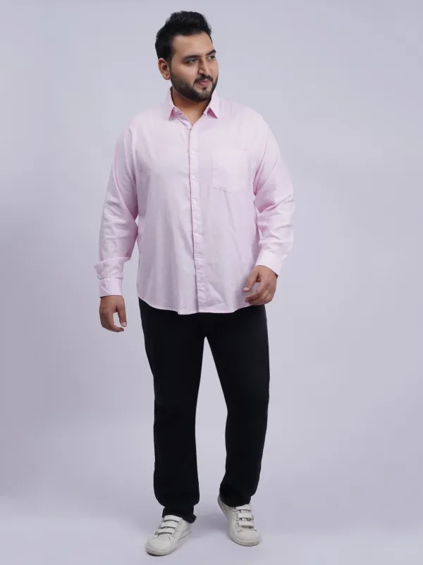 Pink_Premium_Solid_Plus_Size_Shirt_For_Men_3xl_8xl