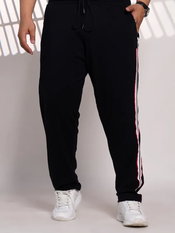 Plus_Size_Black_Side_Stripe_Jogger_Track_Pant_for_Men