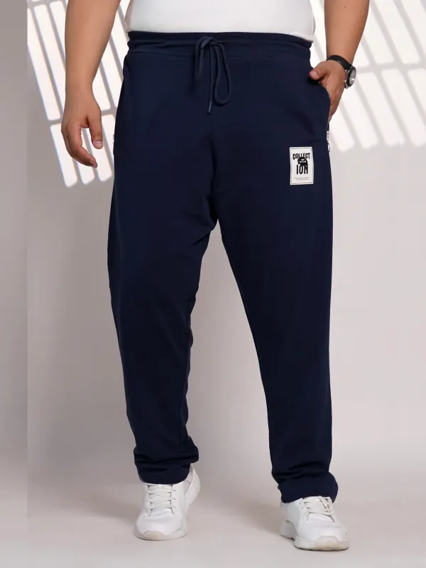 Plus_Size_Navy_Blue_Solid_Jogger_Track_Pant_for_Men_with_Zipper_Pocket