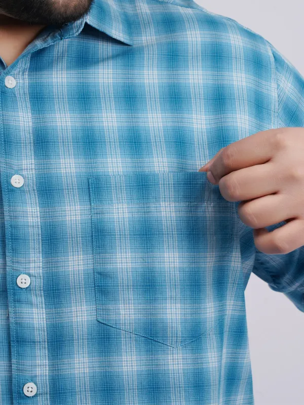 Sky_Blue_Cotton_Shirt_For_Men