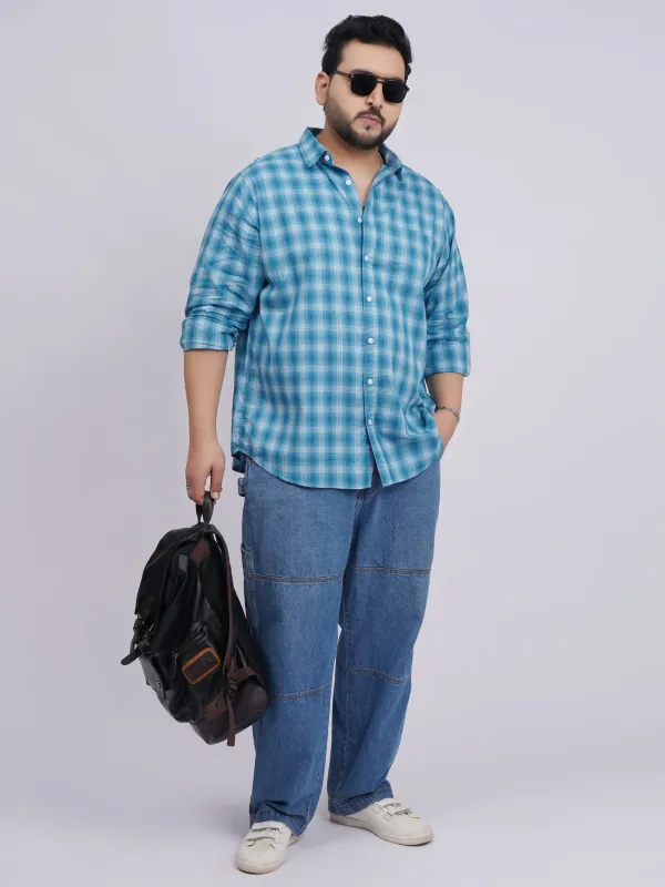Sky_Blue_Cotton_Shirt_For_Men