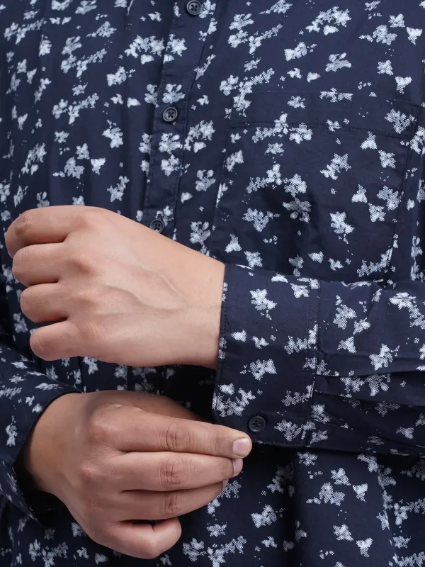 Navy_Blue_Floral_Printed_Plus_Size_Shirt_For_Men_3xl_8xl