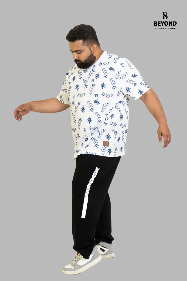 White_Leaf_Print_Cotton_T_Shirt_Effortless_Comfort_Style_For_Plus_Size_Men_2xl_8xl