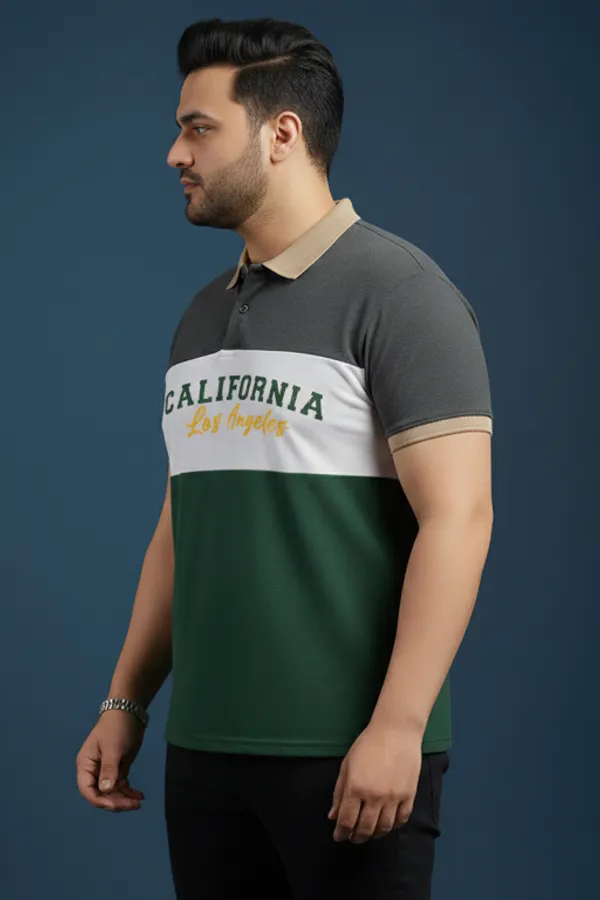 California_Block_Polo_Tee_3xl_8xl_Urban_Cool_Series