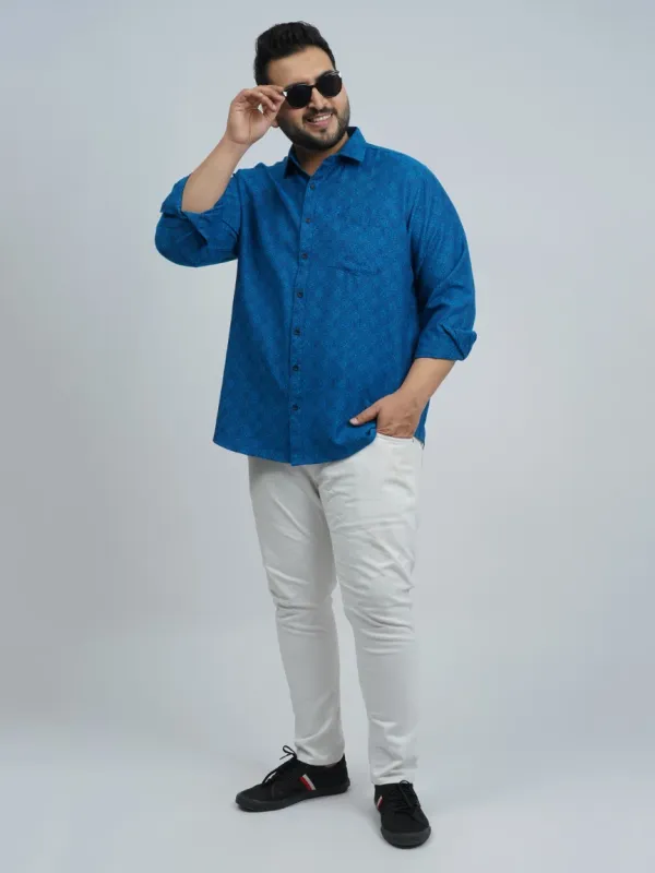 Blue_Abstract_Geometric_Printed_Plus_Size_Shirt_For_Men_3xl_8xl