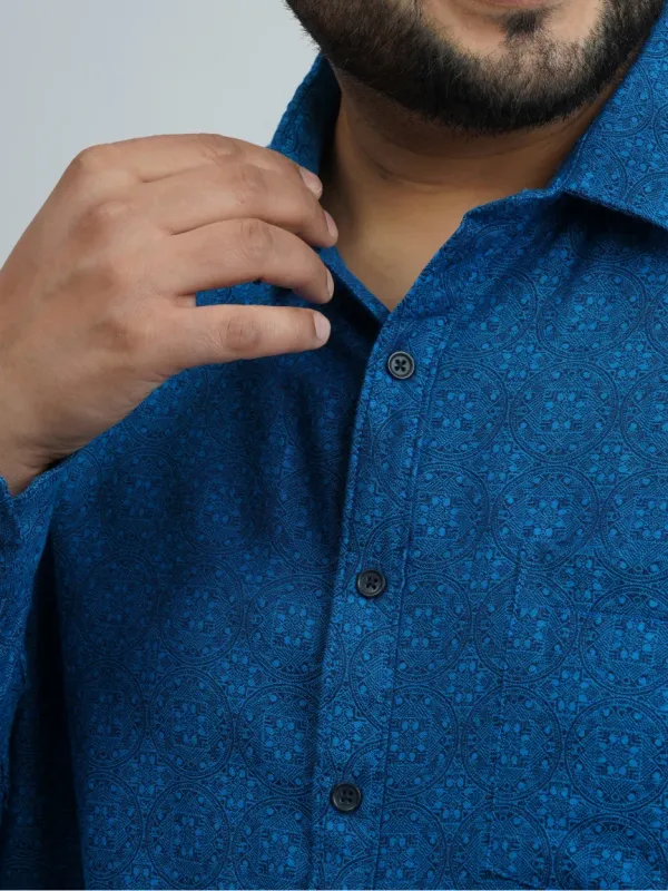 Blue_Abstract_Geometric_Printed_Plus_Size_Shirt_For_Men_3xl_8xl