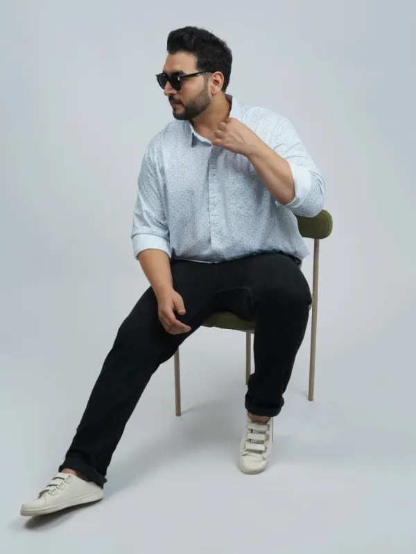 Light_Blue_Micro_Printed_Premium_Plus_Size_Shirt_For_Men_3xl_8xl