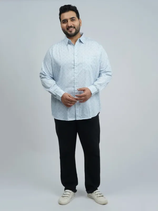 Light_Blue_Micro_Printed_Premium_Plus_Size_Shirt_For_Men_3xl_8xl