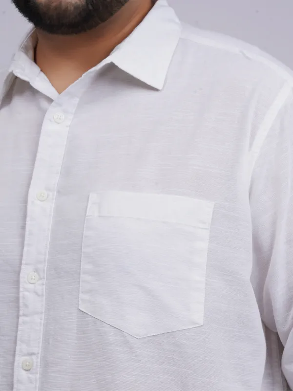 Plus_Size_White_Full_Sleeve_Formal_Shirt_For_Men