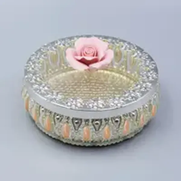 4_Partition_Dryfruits_Box_White_And_Peach