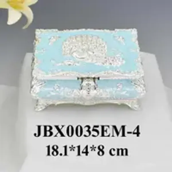 German_Silver_Blue_Peacock_Box