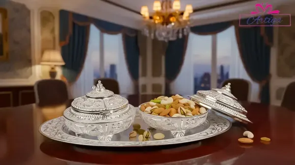 White_Dryfruits_Bowl_With_Tray