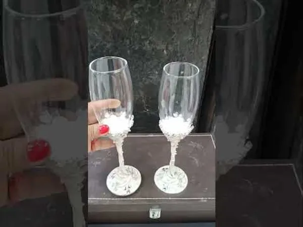 Enamal_Champagne_Glasses
