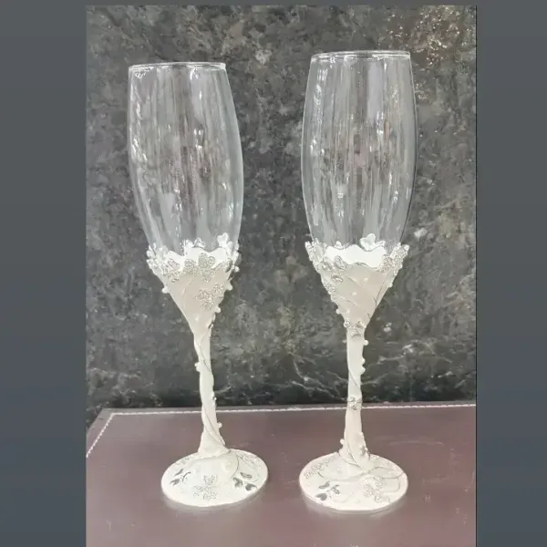 Enamal_Champagne_Glasses