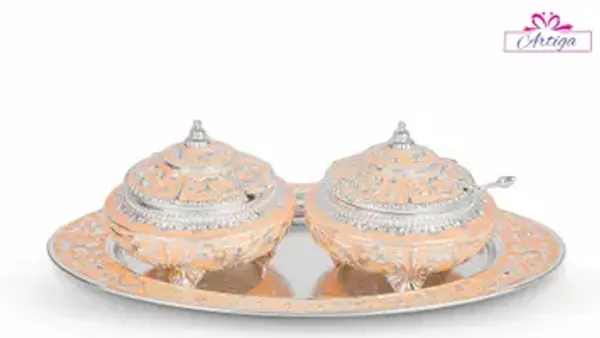 Peach_Dryfruit_Bowl_With_Tray