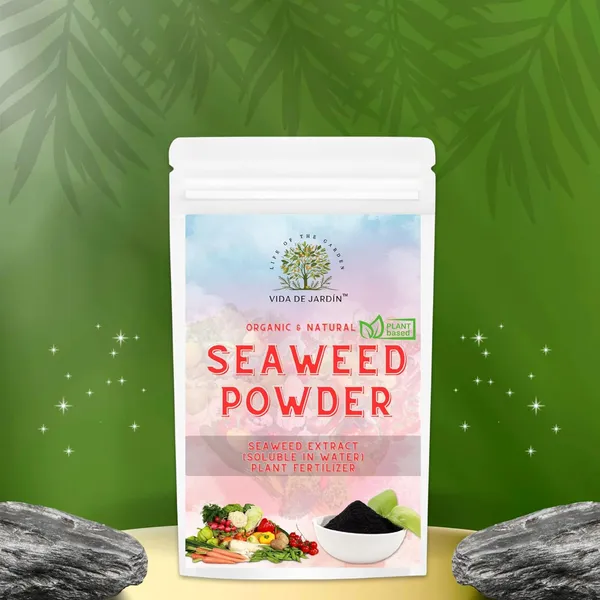Vida_de_Jardin_Organic_and_Natural_Seaweed_Powder,_Plant_Fertilizer,_Soluble_in_Water_|_100_Grams