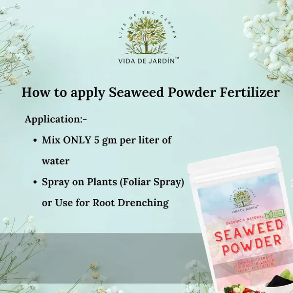 Vida_de_Jardin_Organic_and_Natural_Seaweed_Powder,_Plant_Fertilizer,_Soluble_in_Water_|_100_Grams