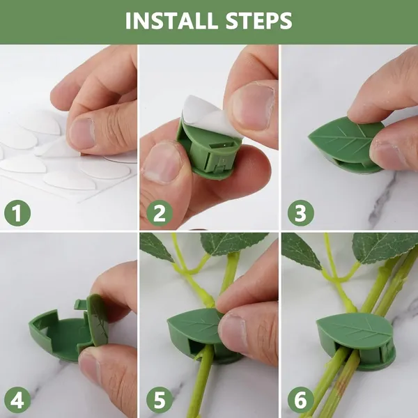 Vida_De_Jardin_Plant_Climbing_Wall_Fixture_Clip_Green_Plant_Clip_Garden_Wall_Clip_Plant_Support_Binding_Clip_Plants_for_Indoor_Outdoor_Decoration_(10_Pcs_Set)