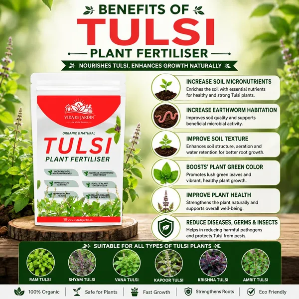 VIDA_DE_JARDIN_Organic_Fertilizer_for_Tulsi_Plant_|_Plant_Food_for_Holy_Basil_|_Improves_Soil_Health,_Root_Growth_&_Leaf_Development_|_Suitable_for_Indoor,_Outdoor_&_Terrace_Gardens_|_900_Grams