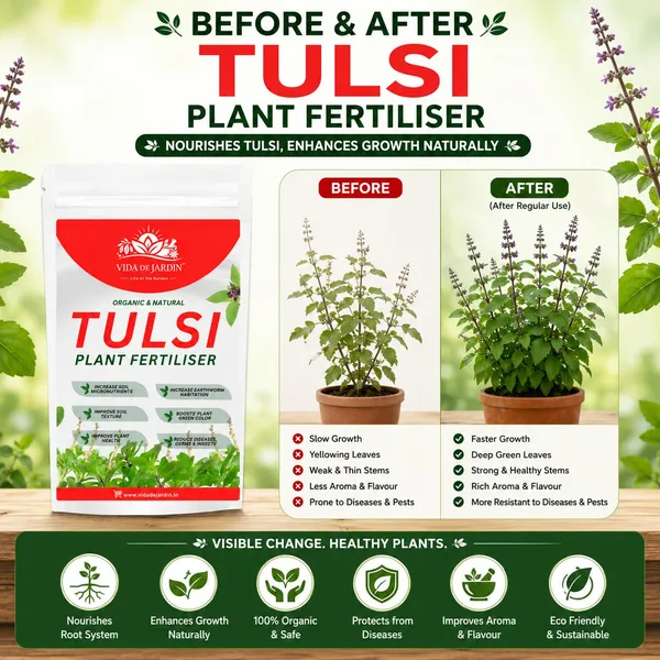 VIDA_DE_JARDIN_Organic_Fertilizer_for_Tulsi_Plant_|_Plant_Food_for_Holy_Basil_|_Improves_Soil_Health,_Root_Growth_&_Leaf_Development_|_Suitable_for_Indoor,_Outdoor_&_Terrace_Gardens_|_900_Grams