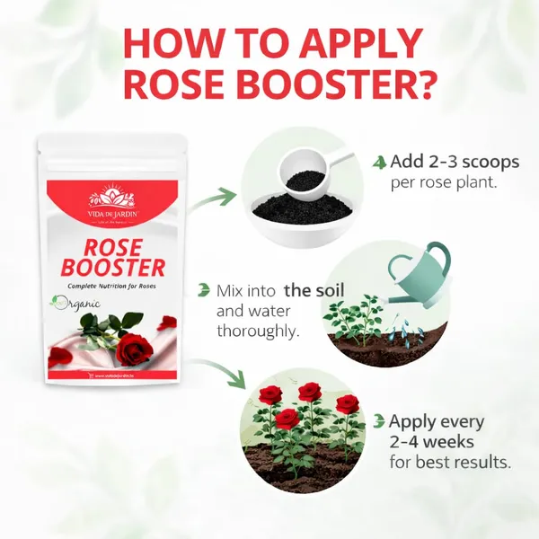 VIDA_DE_JARDIN_Special_Rose_Booster_Fertiliser_|_Organic_Rose_Booster_for_More_Blooms_and_Strong_Root_of_Plants_(900_Gram)
