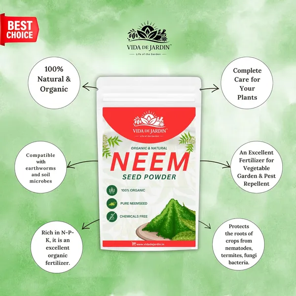 VIDA_DE_JARDIN_Organic_Neem_Seed_Powder_for_Plants_|_Natural_Pest_Control_and_Soil_Enricher_|_Supports_Healthy_Growth,_Protects_Plants_from_Common_Pests_|_Suitable_for_Garden_(900_Gram)