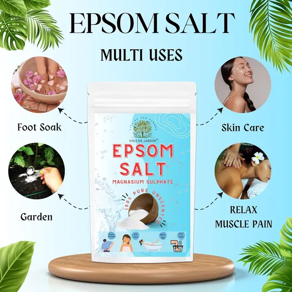 VIDA_DE_JARDIN_Epsom_Salt_Pure_Magnesium_Sulphate_|_For_Bath_Spa_and_Foot_Soak_Use_|_Suitable_for_Relaxation,_Skin_Care_and_Personal_Care_Routine_|_(900_gram)