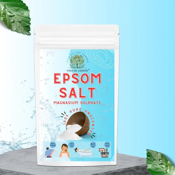 VIDA_DE_JARDIN_Epsom_Salt_Pure_Magnesium_Sulphate_|_For_Bath_Spa_and_Foot_Soak_Use_|_Suitable_for_Relaxation,_Skin_Care_and_Personal_Care_Routine_|_(900_gram)