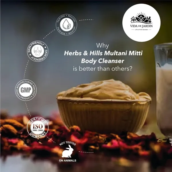 VIDA_DE_JARDIN_Natural_Pure_Multani_Mitti_Powder_|_Natural_Face_&_Hair_Clay_Mask_for_Deep_Cleansing,_Oil_Control_&_Skin_Brightening_|_Chemical-Free_Ayurvedic_Skincare_|_(Fuller’s_Earth)