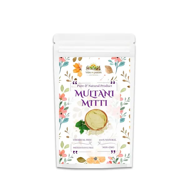 VIDA_DE_JARDIN_Natural_Pure_Multani_Mitti_Powder_|_Natural_Face_&_Hair_Clay_Mask_for_Deep_Cleansing,_Oil_Control_&_Skin_Brightening_|_Chemical-Free_Ayurvedic_Skincare_|_(Fuller’s_Earth)