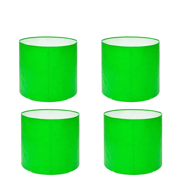 VIDA_DE_JARDIN_HDPE_Round_Plant_Grow_Bags_|_260_GSM_UV_Protected_Grow_Bag_for_Terrace_Gardening,_Vegetable_Plants,_Home_Garden,_Balcony,_Nursery,_Kitchen_Garden_|_(Pack_of_4,_12X12_Inches)