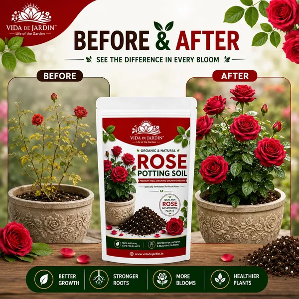 VIDA_DE_JARDIN_Rose_Potting_Soil_Mix_|_Premium_Ready-to-Use_Potting_Mix_for_Rose_Plants_|_Well-Draining_Soil_with_Cocopeat,_Vermicompost_&_Organic_Nutrients_(5_KG)